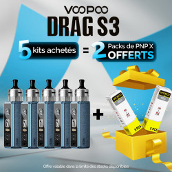 Pack Offre - Kit Pod Drag S3 - Voopoo 5+2 pack PnP-x V2