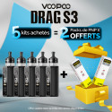 Pack Offre - Kit Pod Drag S3 - Voopoo 5+2 pack PnP-x V2