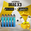 Pack Offre - Kit Pod Drag X3 - Voopoo 5+2 packs PnP-x V2