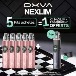 Pack Offre - Kit Pod NeXLIM 1500mAh - OXVA - 5+1+1 adaptateur