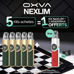Pack Offre - Kit Pod NeXLIM 1500mAh - OXVA - 5+1+1 adaptateur