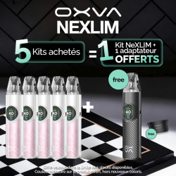 Pack Offre - Kit Pod NeXLIM 1500mAh - OXVA - 5+1+1 adaptateur