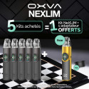 Pack Offre - Kit Pod NeXLIM 1500mAh - OXVA - 5+1+1 adaptateur