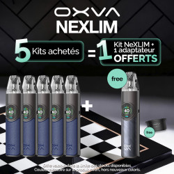 Pack Offre - Kit Pod NeXLIM 1500mAh - OXVA - 5+1+1 adaptateur