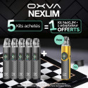 Pack Offre - Kit Pod NeXLIM 1500mAh - OXVA - 5+1+1 adaptateur