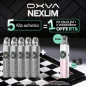 Pack Offre - Kit Pod NeXLIM 1500mAh - OXVA - 5+1+1 adaptateur