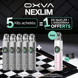 Pack Offre - Kit Pod NeXLIM 1500mAh - OXVA - 5+1+1 adaptateur