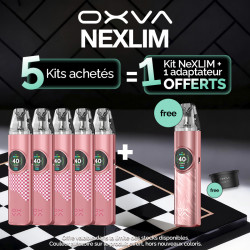 Pack Offre - Kit Pod NeXLIM 1500mAh - OXVA - 5+1+1 adaptateur