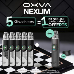 Pack Offre - Kit Pod NeXLIM 1500mAh - OXVA - 5+1+1 adaptateur