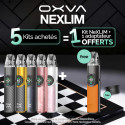 Pack Offre - Kit Pod NeXLIM 1500mAh - OXVA - 5+1+1 adaptateur