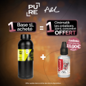 Pack Offre - Base DIY 1L Mix&Go 30/70 - PURE 1+1 Cinematik 30ml
