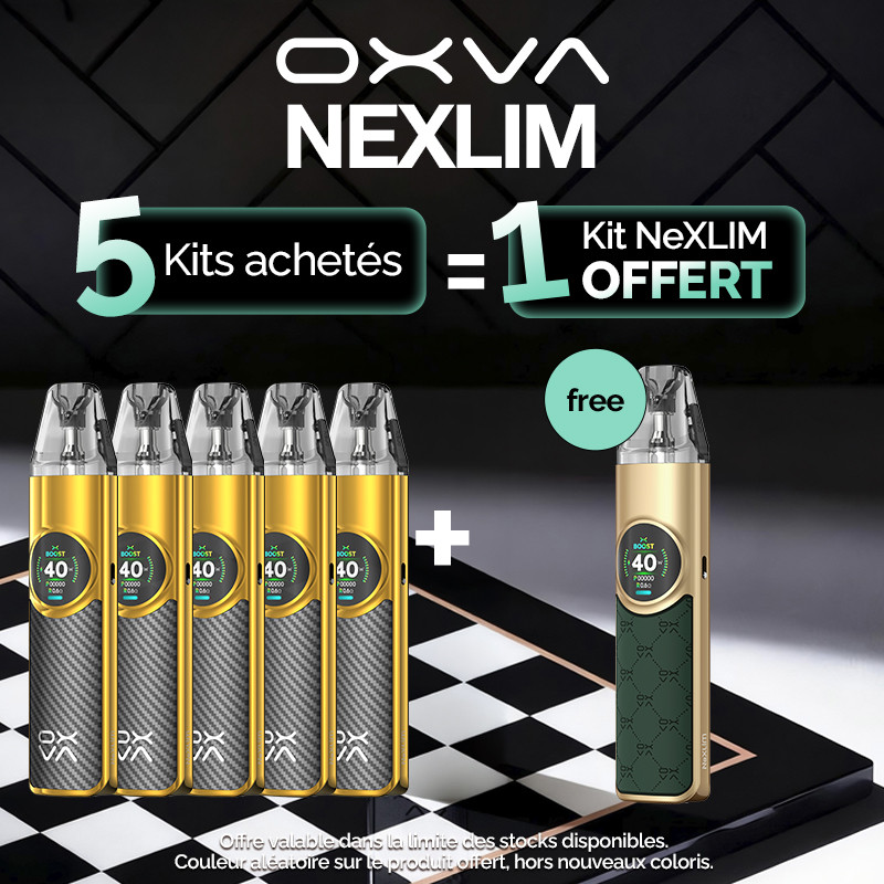 Pack Offre - Kit Pod NeXLIM 1500mAh - OXVA - 5+1