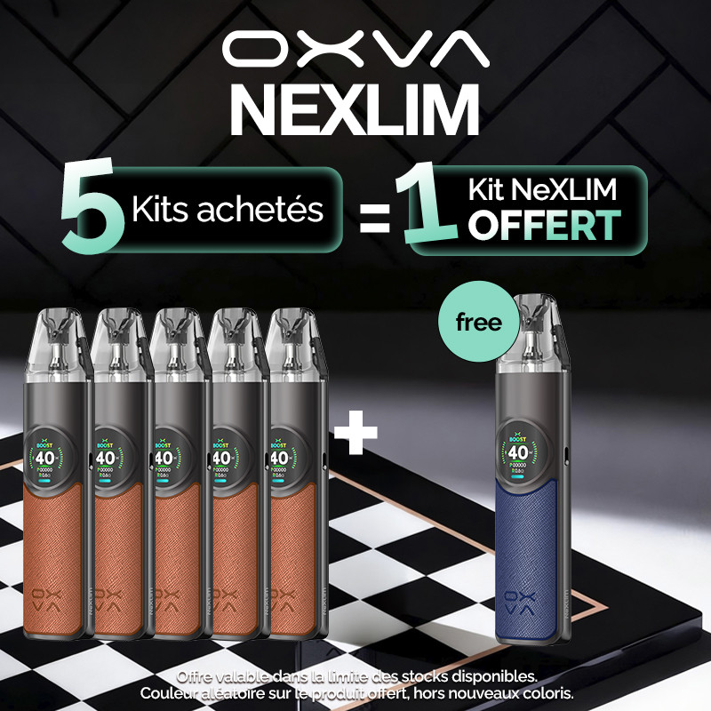 Pack Offre - Kit Pod NeXLIM 1500mAh - OXVA - 5+1