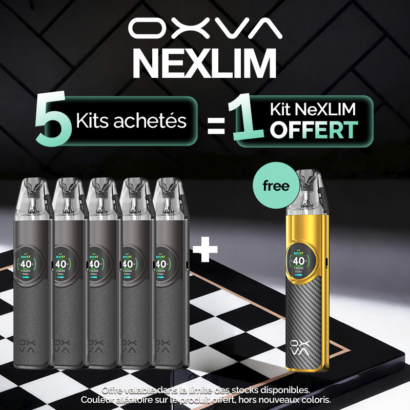 Pack Offre - Kit Pod NeXLIM 1500mAh - OXVA - 5+1