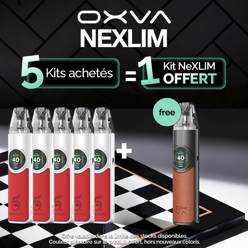 Pack Offre - Kit Pod NeXLIM 1500mAh - OXVA - 5+1