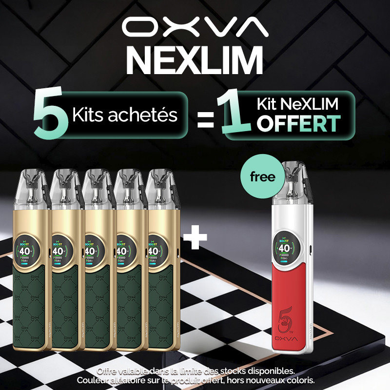 Pack Offre - Kit Pod NeXLIM 1500mAh - OXVA - 5+1
