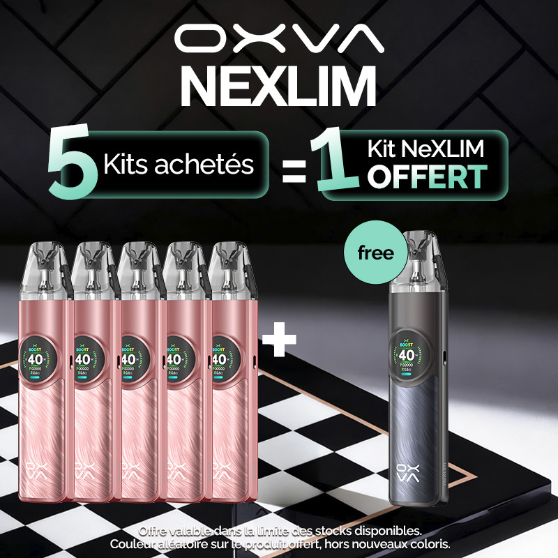 Pack Offre - Kit Pod NeXLIM 1500mAh - OXVA - 5+1