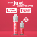 Pack Offre - Pastèque 50ml Just - Secrets Lab 1+1 booster 10ml