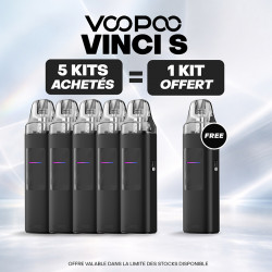 Pack Offre - Kit Pod Vinci S 2000mAh - Voopoo 5+1