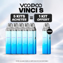 Pack Offre - Kit Pod Vinci S 2000mAh - Voopoo 5+1