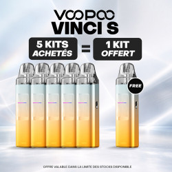 Pack Offre - Kit Pod Vinci S 2000mAh - Voopoo 5+1
