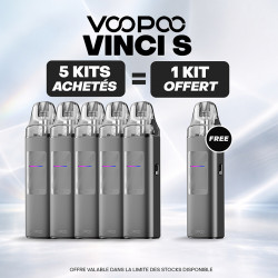 Pack Offre - Kit Pod Vinci S 2000mAh - Voopoo 5+1