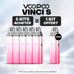 Pack Offre - Kit Pod Vinci S 2000mAh - Voopoo 5+1
