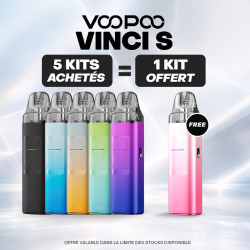 Pack Offre - Kit Pod Vinci S 2000mAh - Voopoo 5+1