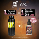 Pack Offre - Base DIY 1L Mix&Go 50/50 - PURE 1+1 Yakuza 30ml