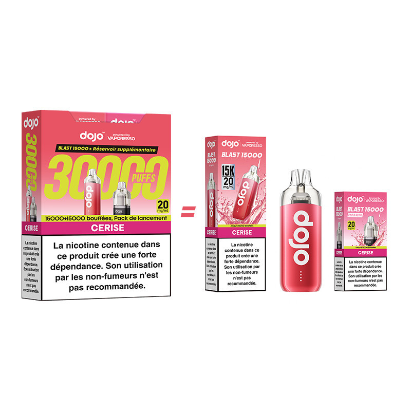 Bundle Puff Dojo Blast 30K - Dojo by Vaporesso