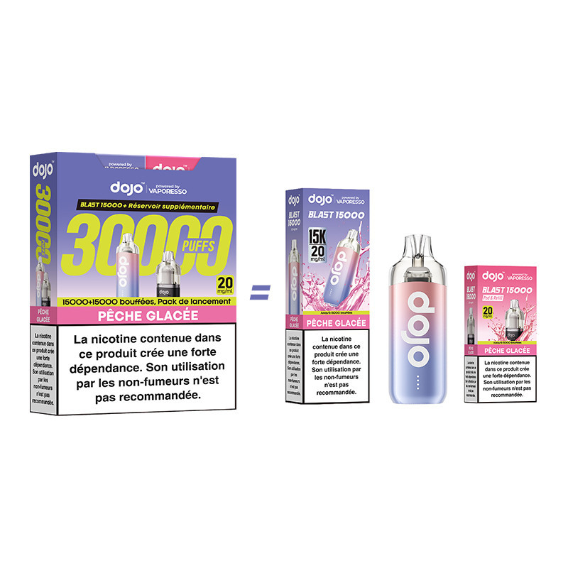 Bundle Puff Dojo Blast 30K - Dojo by Vaporesso