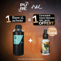 Pack Offre - Base DIY 1L 50/50 - PURE 1+1 Green Banana 30ml
