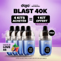 Pack Offre - Puff Dojo Blast 40K - Dojo by Vaporesso 4+1