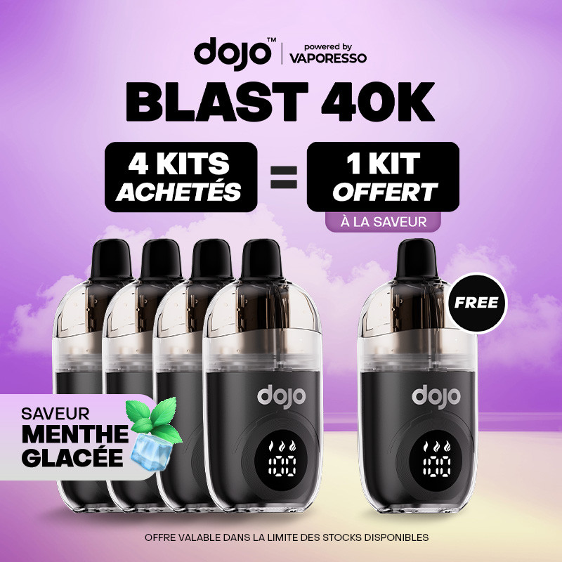 Pack Offre - Puff Dojo Blast 40K - Dojo by Vaporesso 4+1