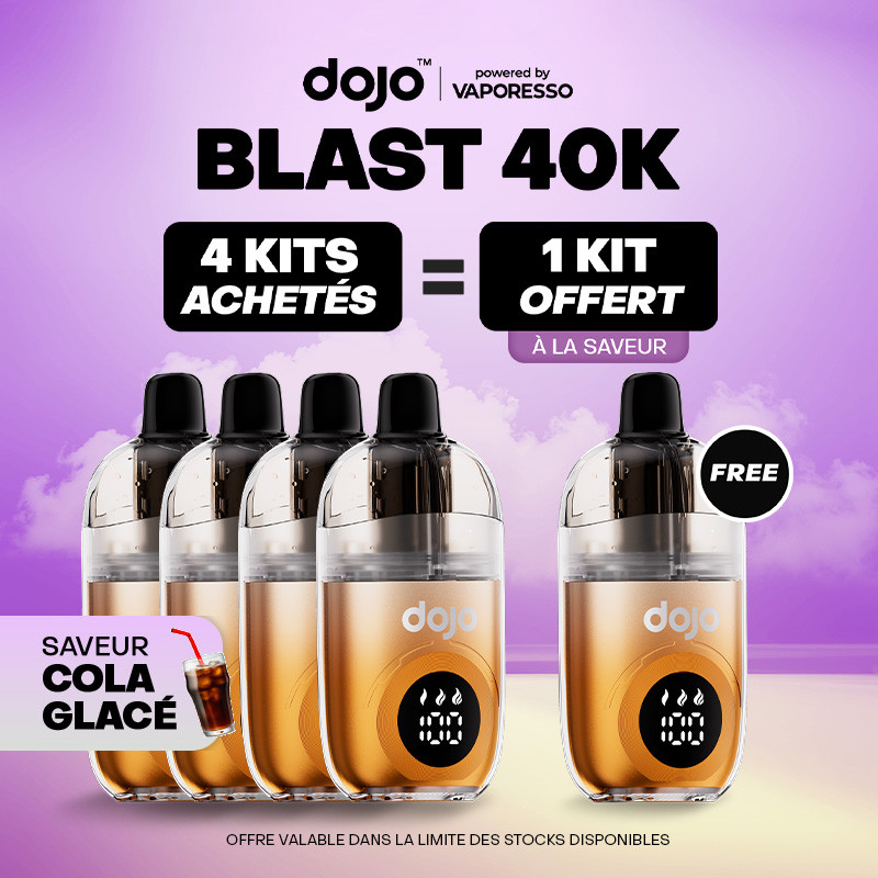 Pack Offre - Puff Dojo Blast 40K - Dojo by Vaporesso 4+1