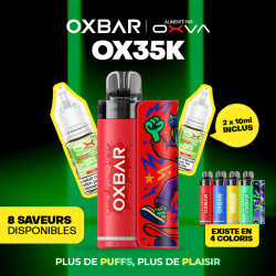 Puff OX 35K 1000mAh 22ml - OXBAR