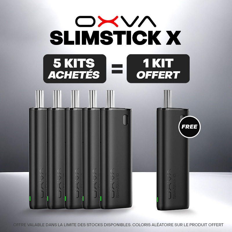 Pack Offre - Kit Pod SlimStick X 1400mAh - OXVA 5+1