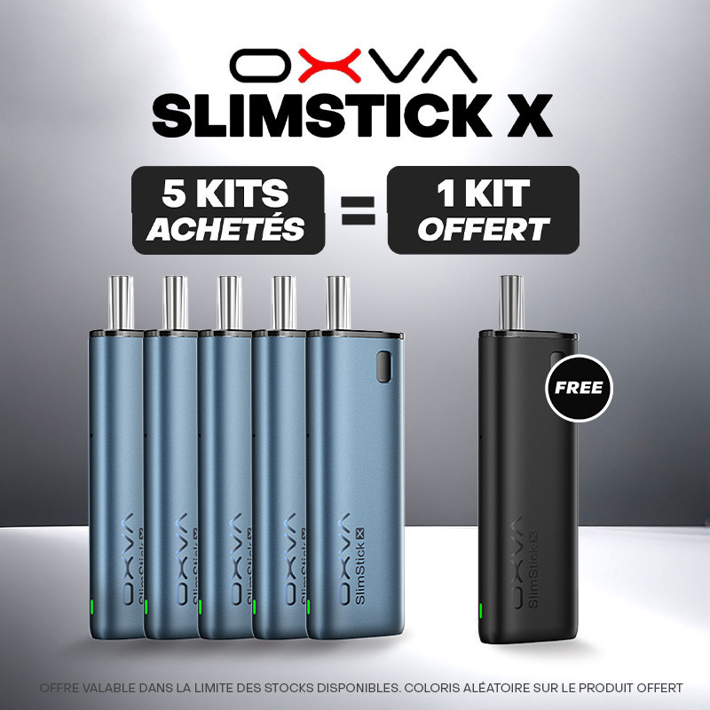 Pack Offre - Kit Pod SlimStick X 1400mAh - OXVA 5+1