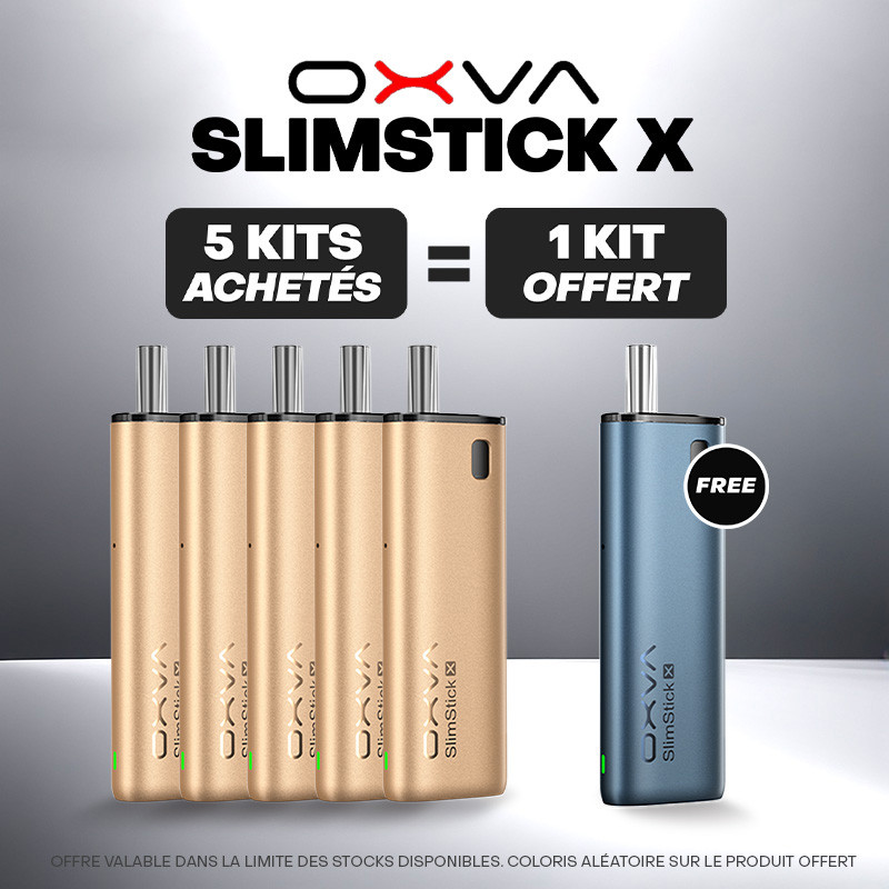 Pack Offre - Kit Pod SlimStick X 1400mAh - OXVA 5+1