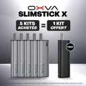 Pack Offre - Kit Pod SlimStick X 1400mAh - OXVA 5+1