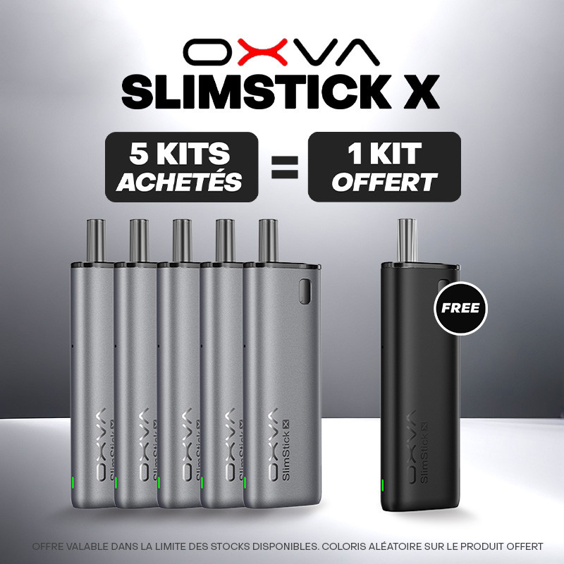 Pack Offre - Kit Pod SlimStick X 1400mAh - OXVA 5+1