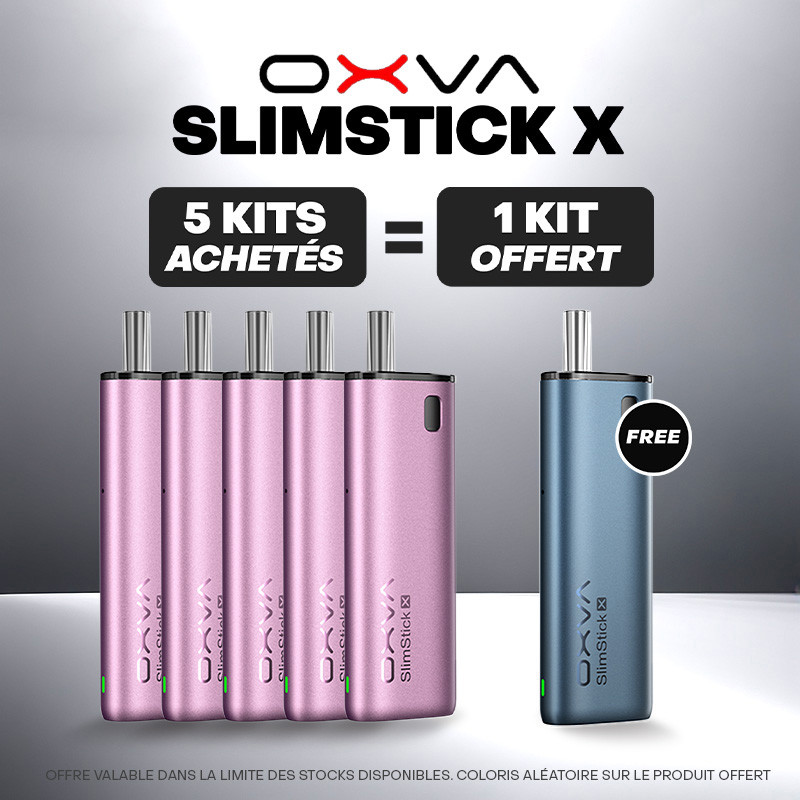 Pack Offre - Kit Pod SlimStick X 1400mAh - OXVA 5+1