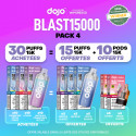Pack Offre - Puff Dojo Blast 15K - Dojo by Vaporesso 30+15+10 cartouches