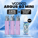 Pack Offre - Kit Pod Argus G3 Mini 1350mAh - Voopoo 3+1x50ml