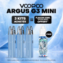 Pack Offre - Kit Pod Argus G3 Mini 1350mAh - Voopoo 3+1x50ml