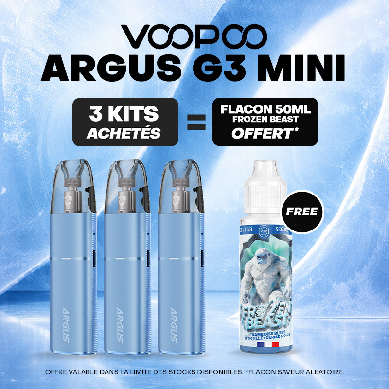 Pack Offre - Kit Pod Argus...