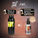 Pack Offre - Base DIY 1L Mix&Go 50/50 - PURE 1+1 Explosive Melon 30ml