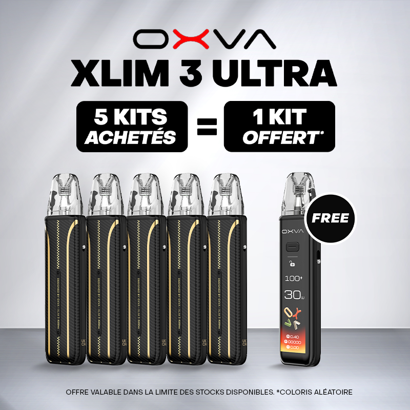Pack Offre - Kit Pod XLIM 3 Ultra 1500mAh - OXVA 5+1
