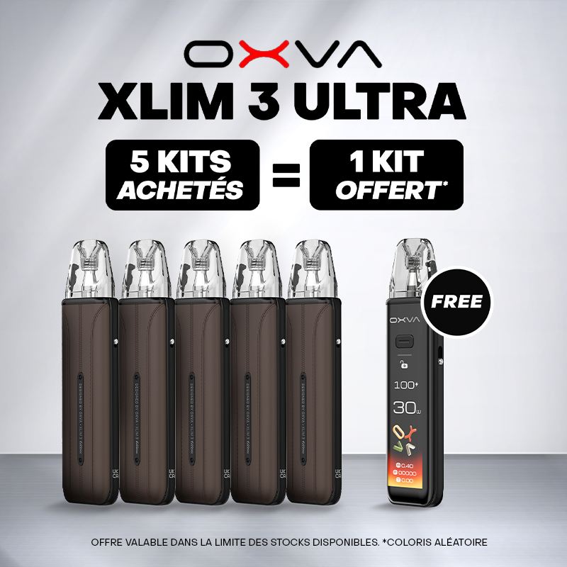 Pack Offre - Kit Pod XLIM 3 Ultra 1500mAh - OXVA 5+1