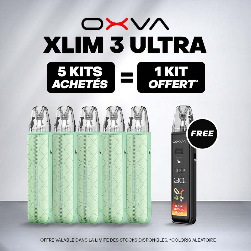Pack Offre - Kit Pod XLIM 3 Ultra 1500mAh - OXVA 5+1